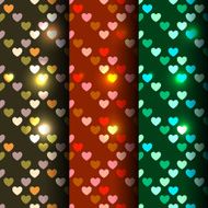 Bright set of 3 seamless