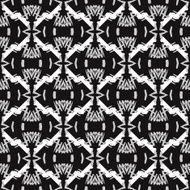 Monochrome seamless pattern N12