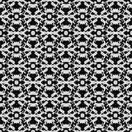 Monochrome seamless pattern N23