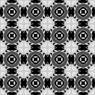 Monochrome seamless pattern N25