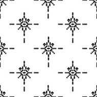 Tribal ornament N12