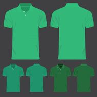 Color men t-shirts Design template Vector illustration N3