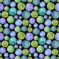 Watercolor Circle Pattern N2