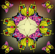 butterfly pattern N7