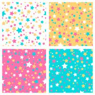 Collection of 4 seamless textures