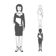 Portrait of happy smiling business woman wearing a suit N2