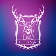 Hipster style label N5