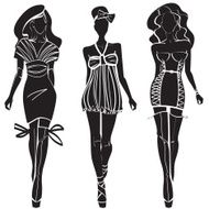 Fashion Silhouettes N7
