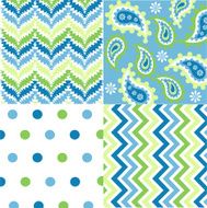 seamless patterns with fabric texture N8