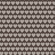 Seamless vector pattern of striped hearts