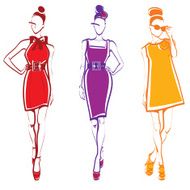 Three elegant women N8