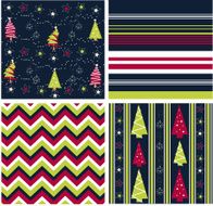 seamless patterns with fabric texture christmas texture N7