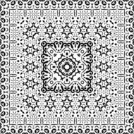 Abstract seamless outline pattern N10