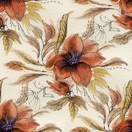 Watercolor Flowers N23