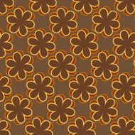 gentle geometric seamless pattern Vector Illustration