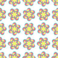 gentle geometric seamless pattern Vector Illustration N3