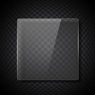 Realistic Glass Frames Vector Illustration N7