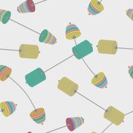 Sports seamless background from a barbell Vector pattern for bo