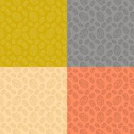 set from coffee backgrounds