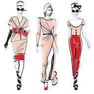 Three elegant women N16