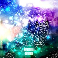 Hipster background made of triangles