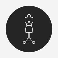 model hanger line icon N2