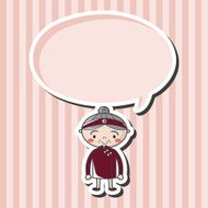family grandmother character theme elements N19