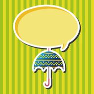 Umbrella theme elements vector eps N52