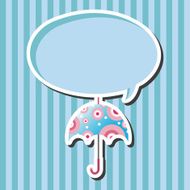 Umbrella theme elements vector eps N53