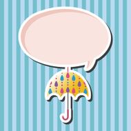 Umbrella theme elements vector eps N54