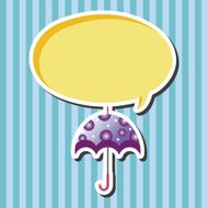Umbrella theme elements vector eps N58