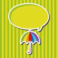 Umbrella theme elements vector eps N60