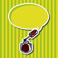 nail polish theme elements vector eps N4