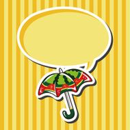 Umbrella theme elements vector eps N63
