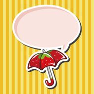 Umbrella theme elements vector eps N64