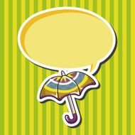 Umbrella theme elements vector eps N68