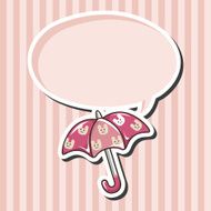 Umbrella theme elements vector eps N69