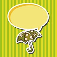 Umbrella theme elements vector eps N71