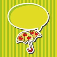 Umbrella theme elements vector eps N72