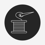 Needlework line icon N2
