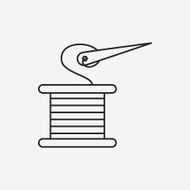 Needlework line icon N5