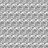 seamless vector pattern with pseudo three-dimensional elements