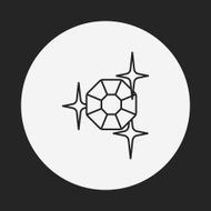 diamond line icon N5