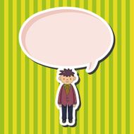 boy man cartoon theme elements vector eps N24