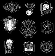 Set of Labels with human N9