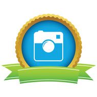 Gold camera logo