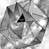 polygonal triangles and space background N17