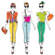 Colorful Fashion Sketch N2