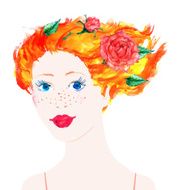 redhead girl