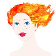 redhead girl N2